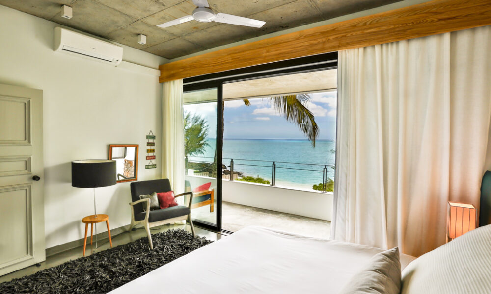 Villa CASITA bedroom with sea view