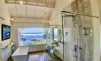 Villa Brisa bathroom with sea view